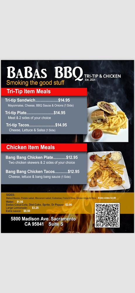 Baba’s BBQ Menu image 2